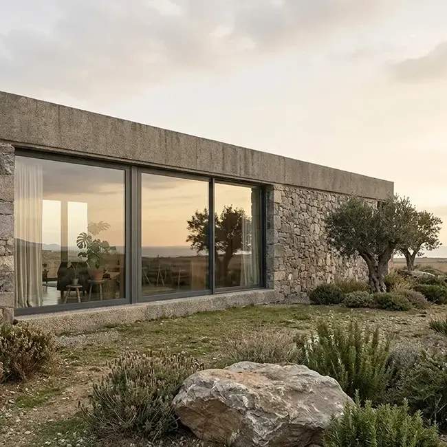 Apokoronas Stone Residence ARENCOS Architects and Engineers
