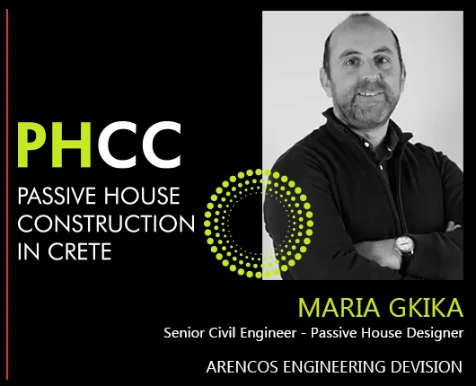 Passive House Construction in Crete - Gregory Petrakis -ARENCOS