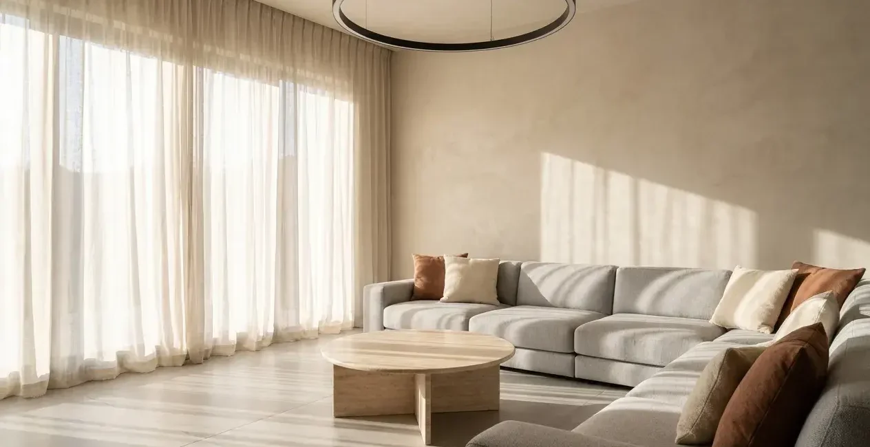 Chania City Apartment - Livingroom Area - ARENCOS Architects