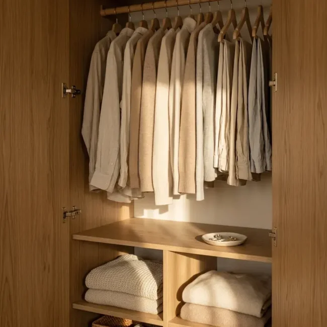 Wardrobe Details - Chania Apartment