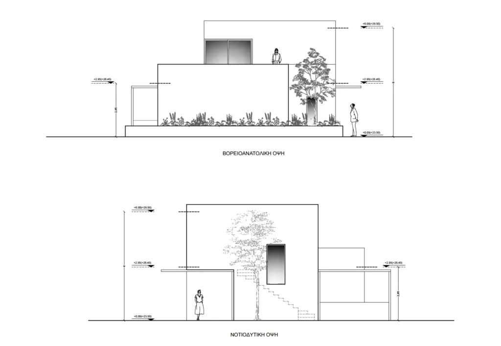 Tranquil Haven: Elegant Residence in Stavros, Akrotiri. Plans - ARENCOS Architects