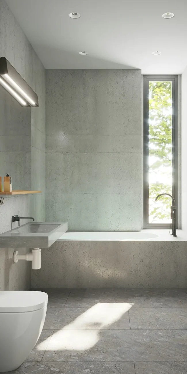 Bathroom & WC Designs in Chania by ARENCOS Interior Designers