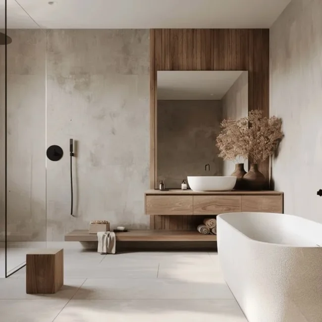 WC and Bathroom Design in Crete - ARENCOS Architects