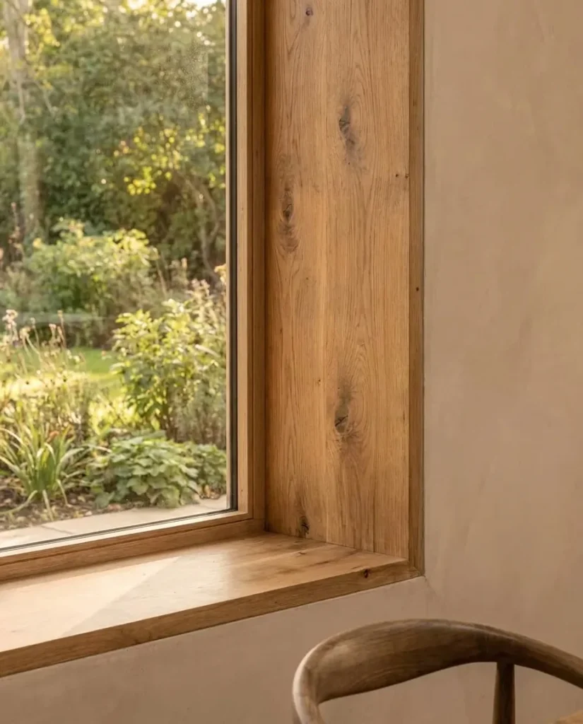 Window Frame Close-Up