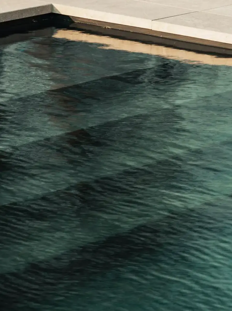 Swimming Pool Details - The Eco-Luxury Off-Grid Living
